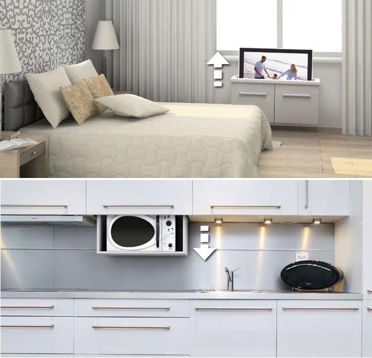 AV4-LF460 Flat Screen Lifting Mechanism 460mm Lift / Travel