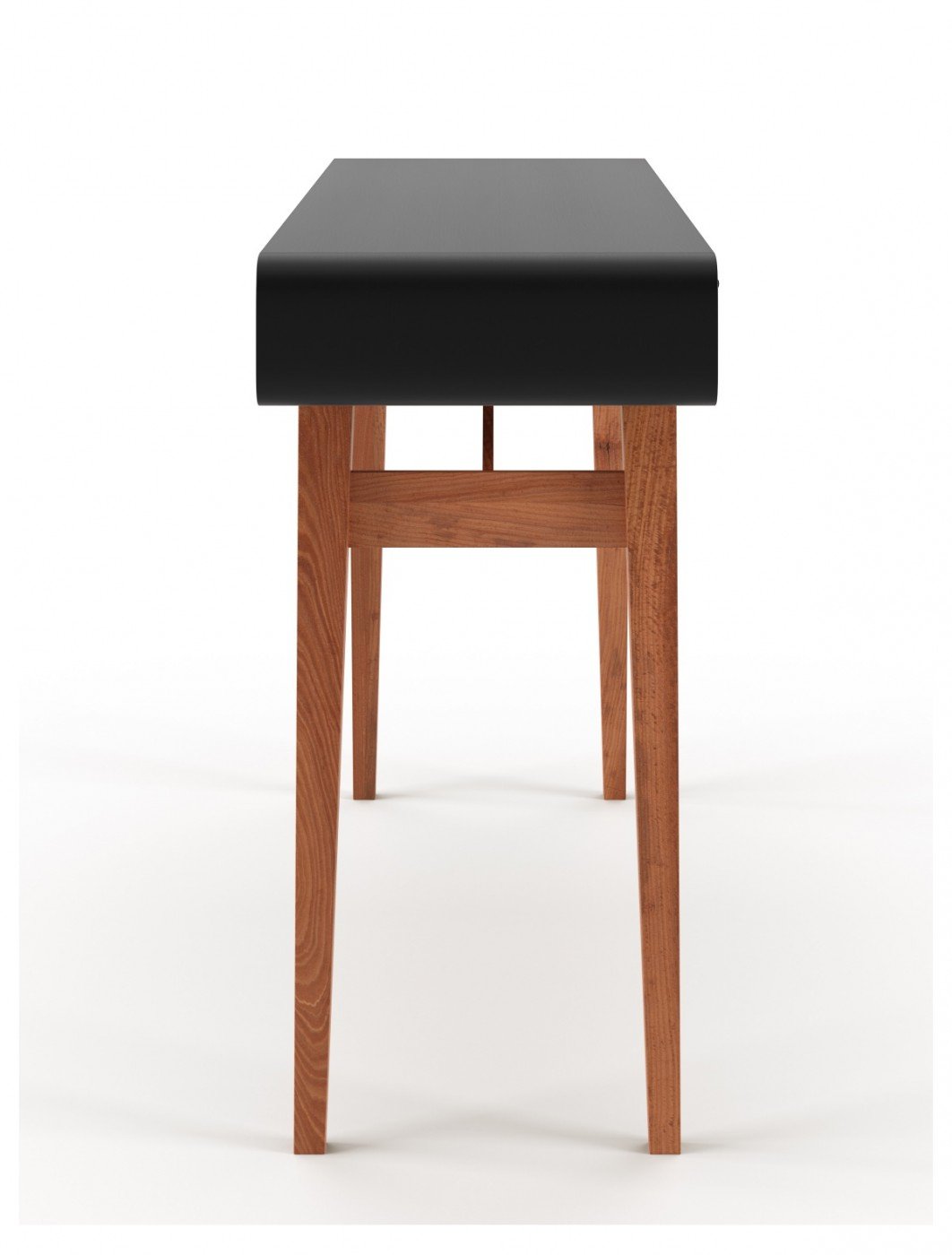 Alphason Pevensey Black and Oak Study Desk (AW3150)