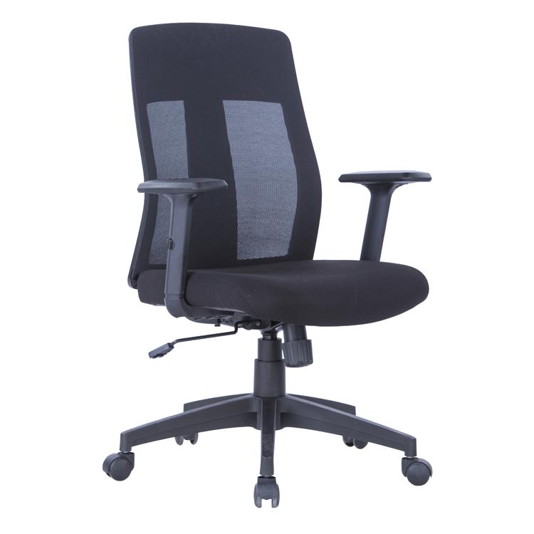 Alphason Laguna Black Mesh Operator Chair With Arms (AOC1705BLK)