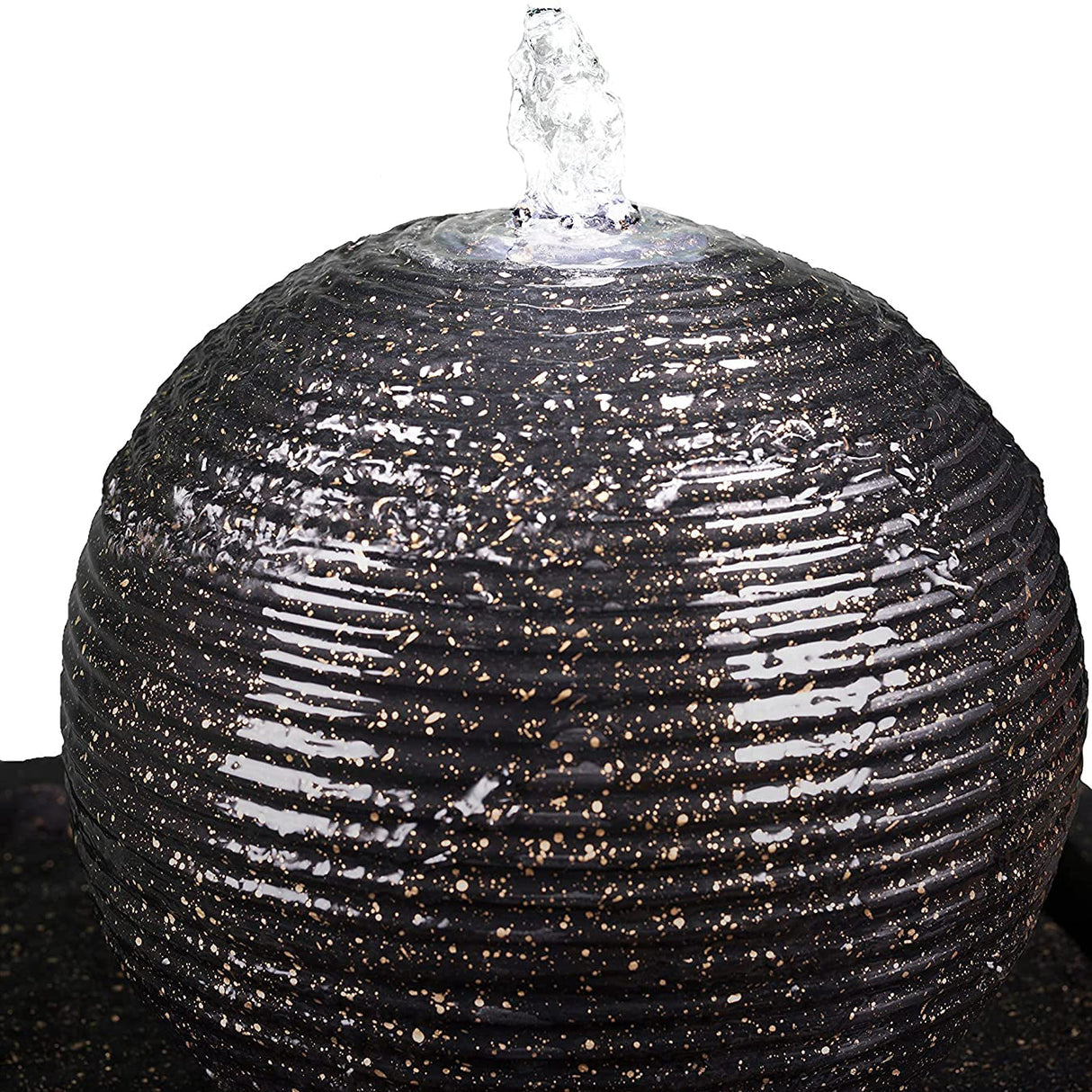 MDA Designs Sequanna Garden Water Feature with LED Lighting
