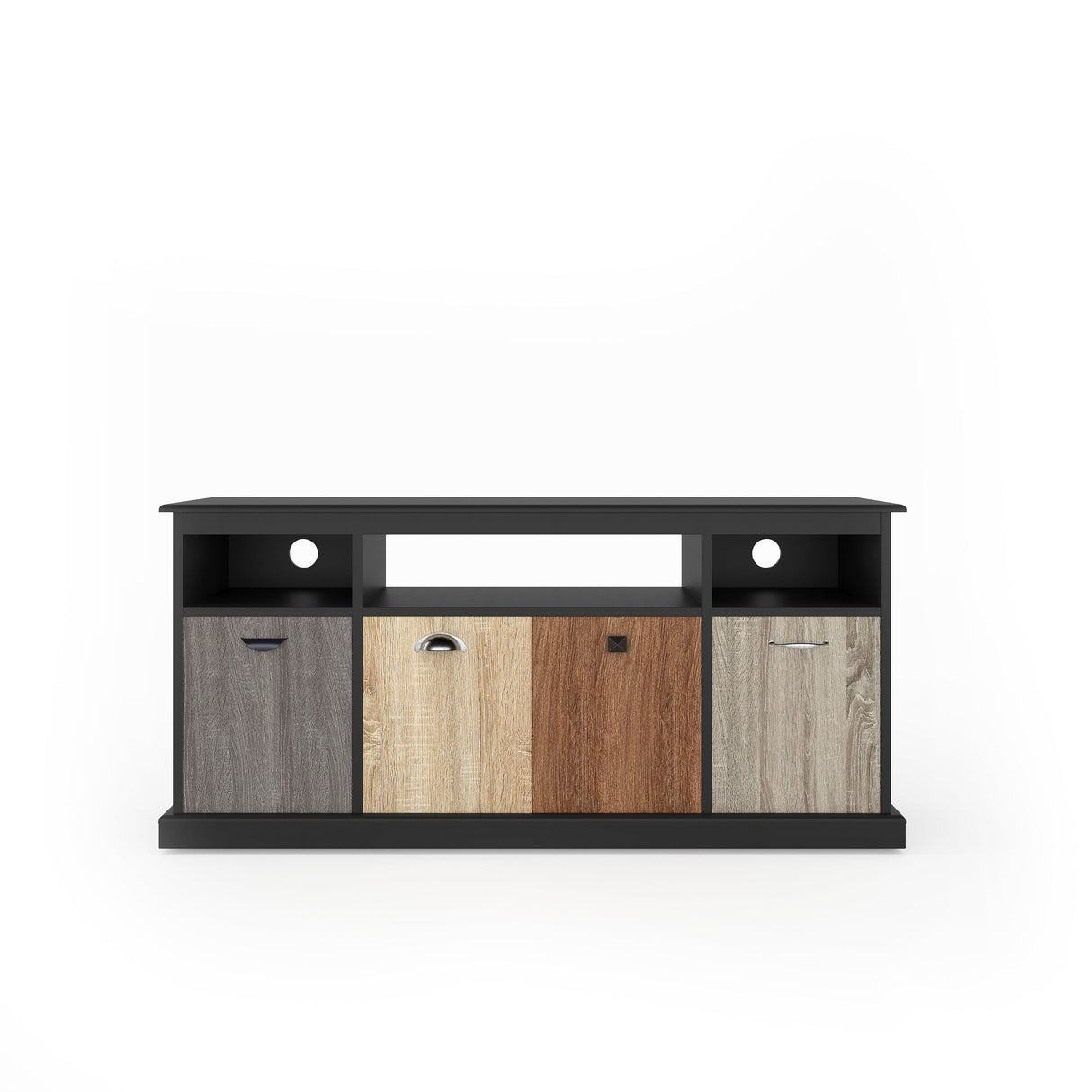 Dorel Home Mercer Range Black TV Console for Screen upto 60inch
