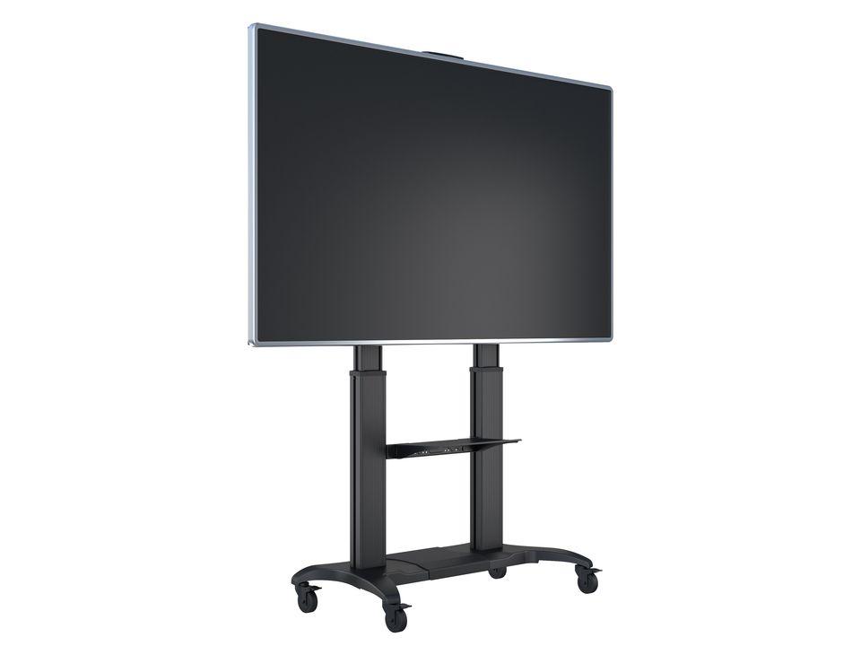 Multibrackets M Public Floorstand Dual Pillar 180 HD Height Adjustable TV Trolley