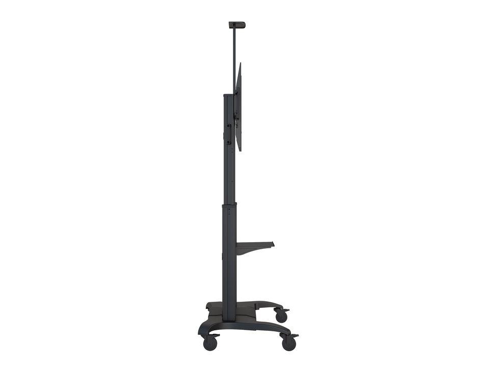 Multibrackets M Public Floorstand Dual Pillar 180 HD Height Adjustable TV Trolley