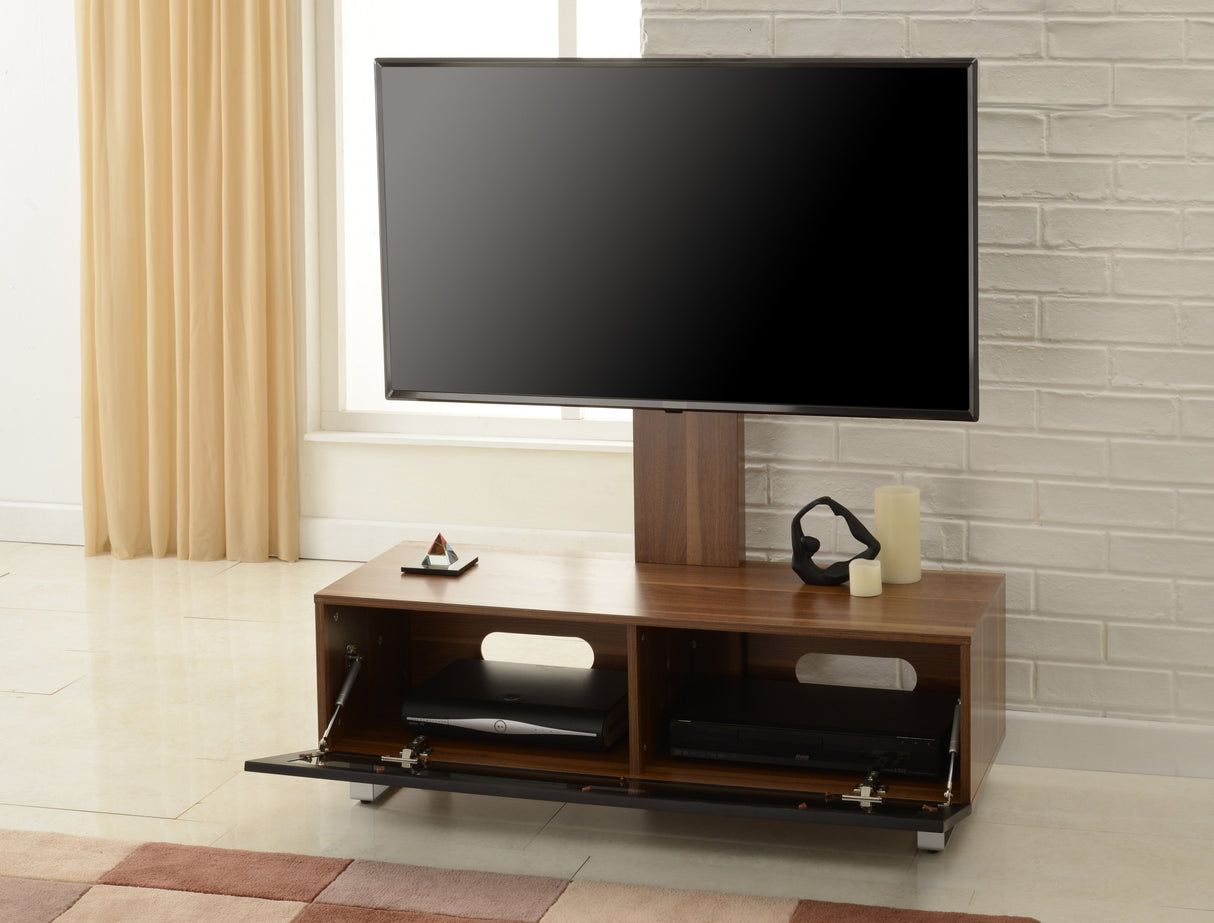 TTAP Munich Walnut Cantilever TV Stand with Bracket (MUN-1050-WAL)
