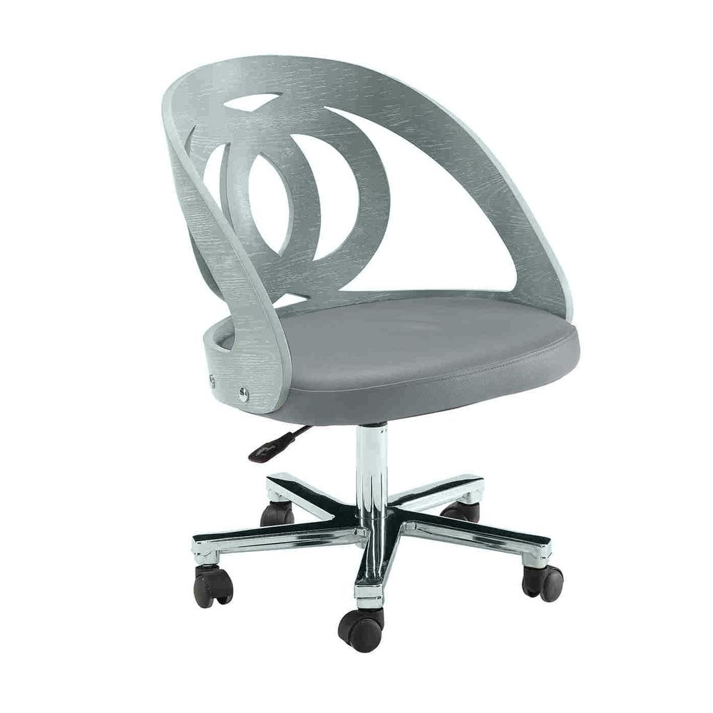 Jual Helsinki Curved Executive Chair in Grey (PC606 OFFICE CHAIR GREY)