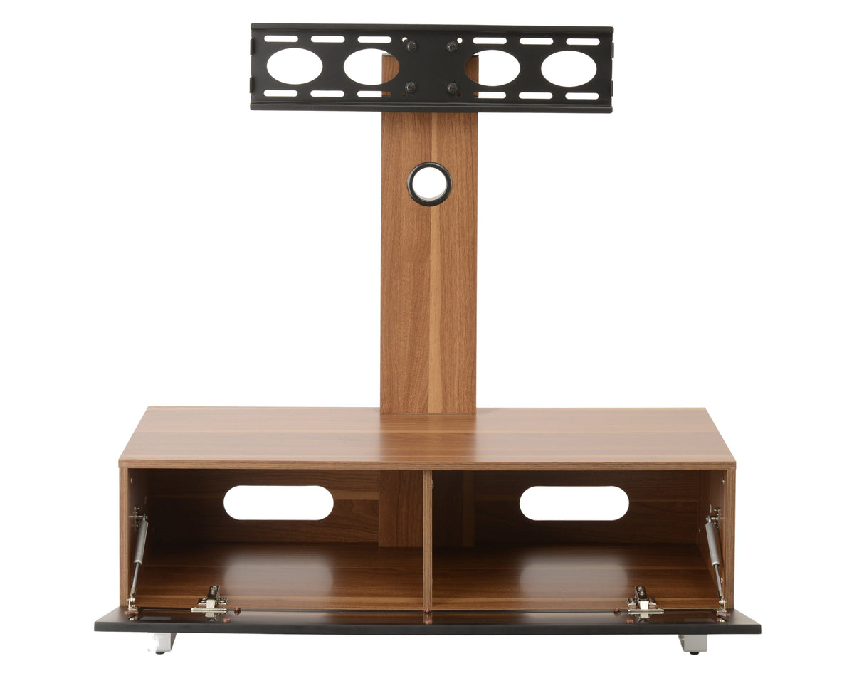 TTAP Munich Walnut Cantilever TV Stand with Bracket (MUN-1250-WAL)
