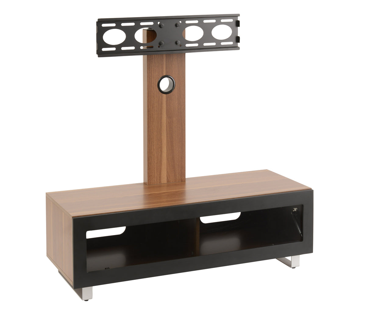 TTAP Munich Walnut Cantilever TV Stand with Bracket (MUN-1250-WAL)