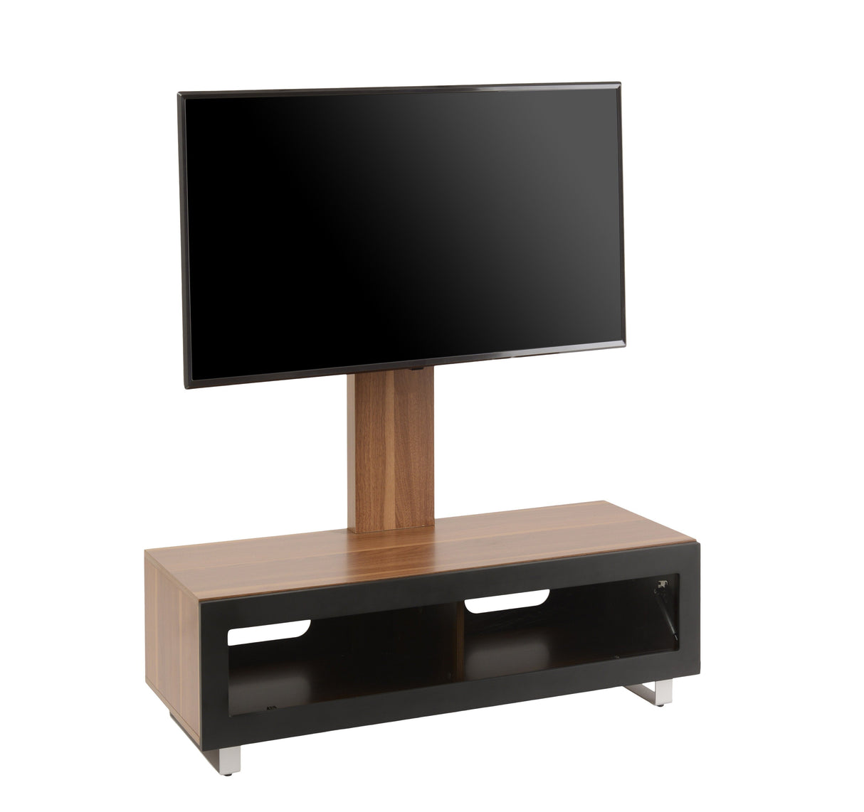 TTAP Munich Walnut Cantilever TV Stand with Bracket (MUN-1050-WAL)