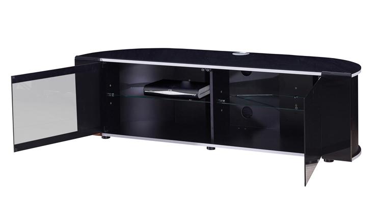 MDA Designs Sirius 1600 Hybrid Gloss Black TV Stand