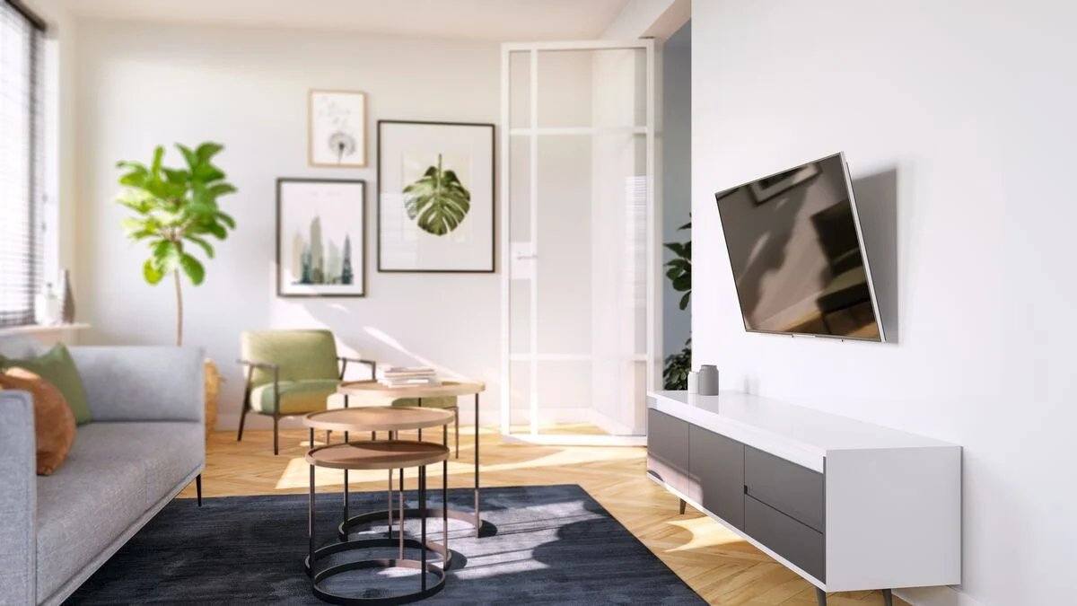 Vogels TVM 3215 TV (19-43") Tilting Black TV Wall Bracket