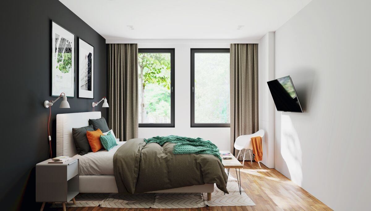 Vogels TVM 3215 TV (19-43") Tilting Black TV Wall Bracket