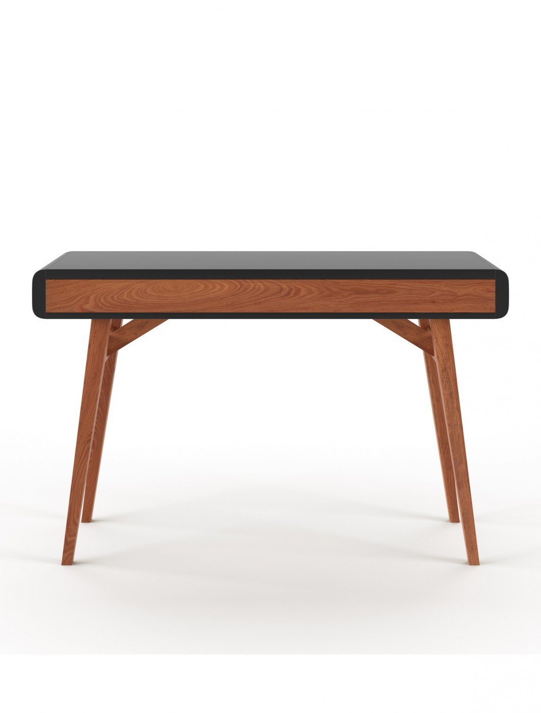 Alphason Pevensey Black and Oak Study Desk (AW3150)