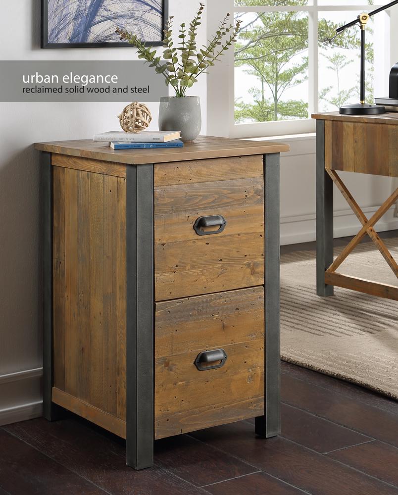 Baumhaus Urban Elegance - Reclaimed Two Drawer Filing Cabinet