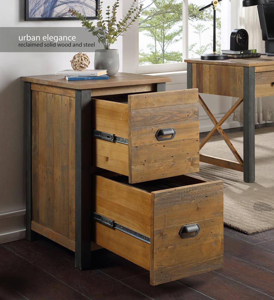 Baumhaus Urban Elegance - Reclaimed Two Drawer Filing Cabinet