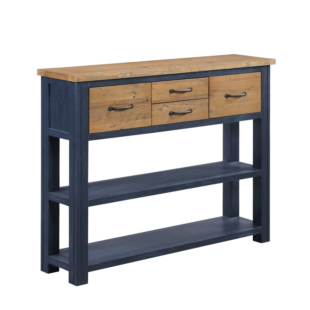 Baumhaus Splash of Blue - Low Bookcase / Console (VTTB02A)