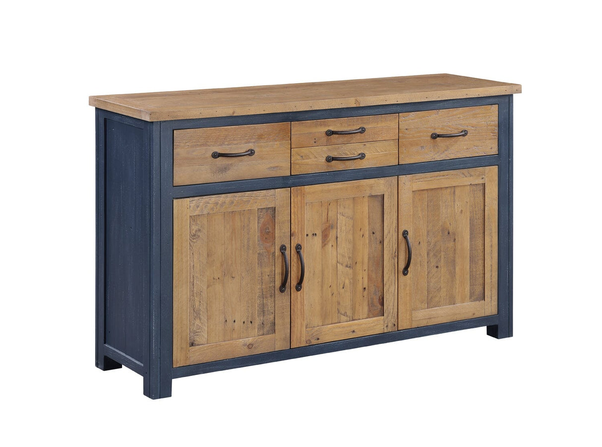 Baumhaus Splash of Blue - Sideboard 3 Door / 4 Drawer (VTTB02D)
