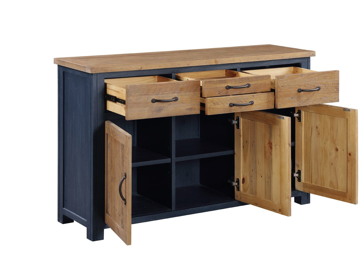 Baumhaus Splash of Blue - Sideboard 3 Door / 4 Drawer (VTTB02D)