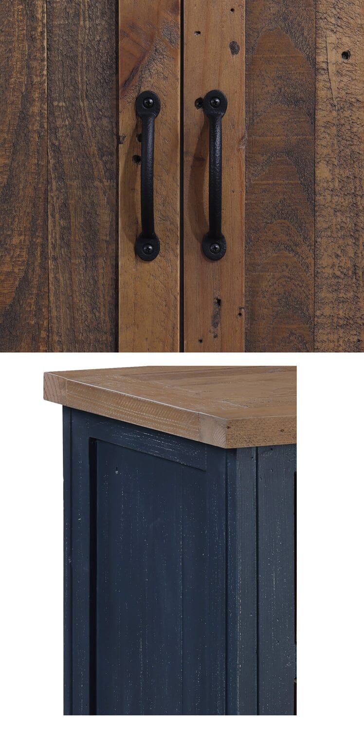 Baumhaus Splash of Blue - Lamp Table With drawer (VTTB10B)