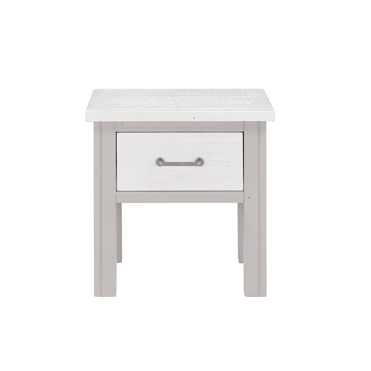 Baumhaus Greystone - Lamp Table With drawer (VTTG10B)