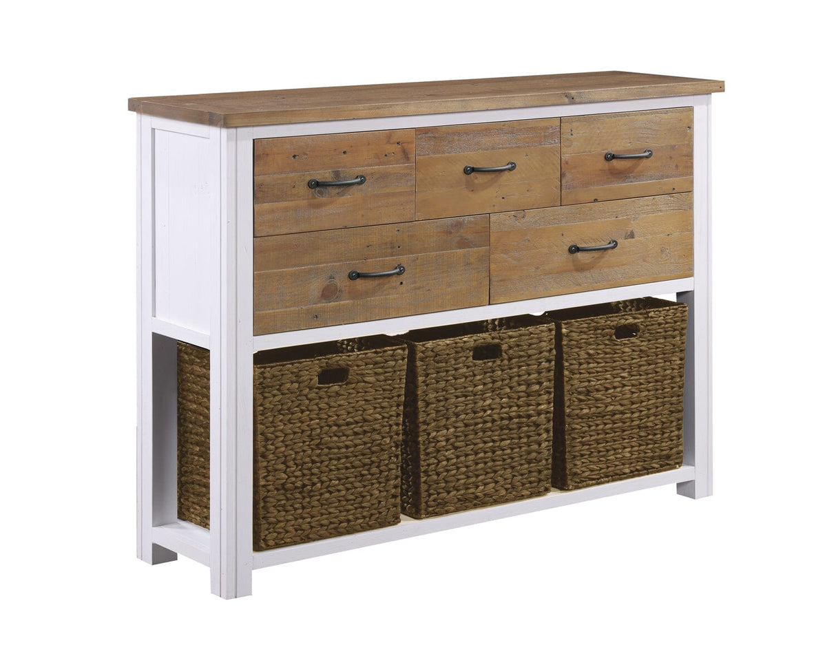 Baumhaus Splash of White - Sideboard / Console Table (VTTW02C)
