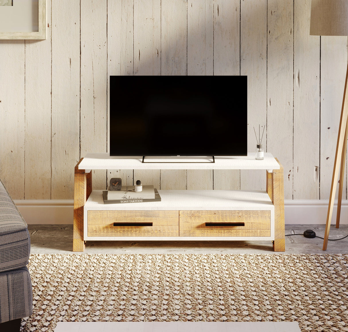 Baumhaus Trinity - Reclaimed Television Cabinet (VWP09B)