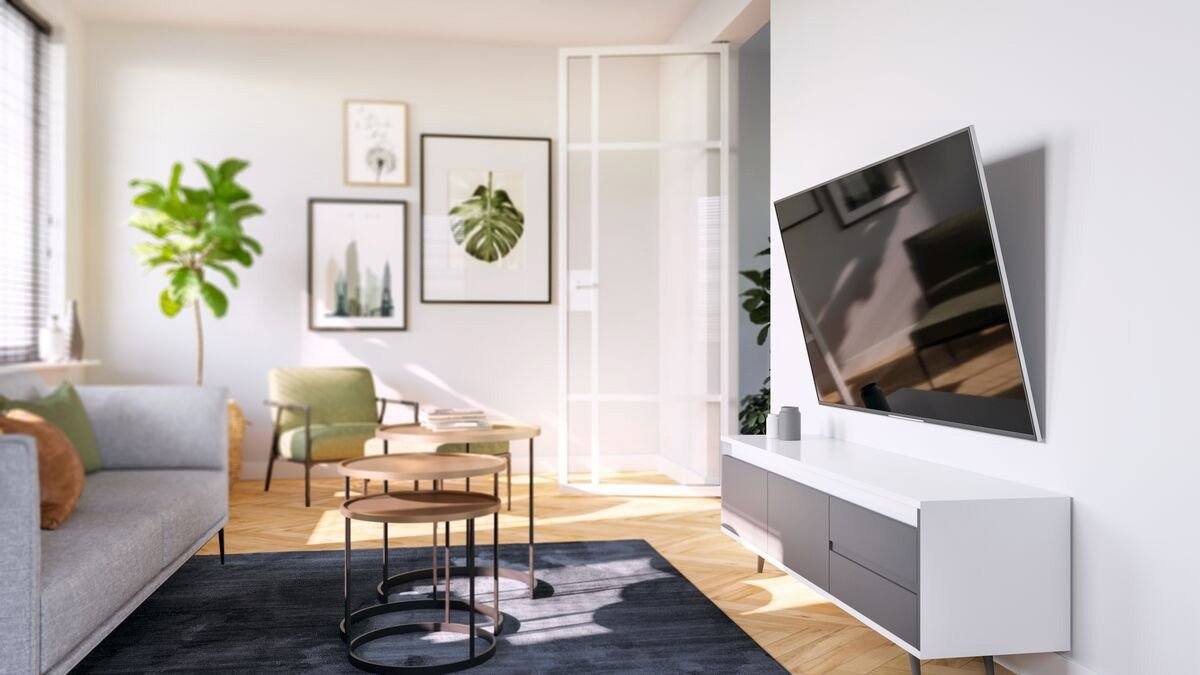 Vogels TVM 3415 TV (32-65") Tilting Black TV Wall Bracket