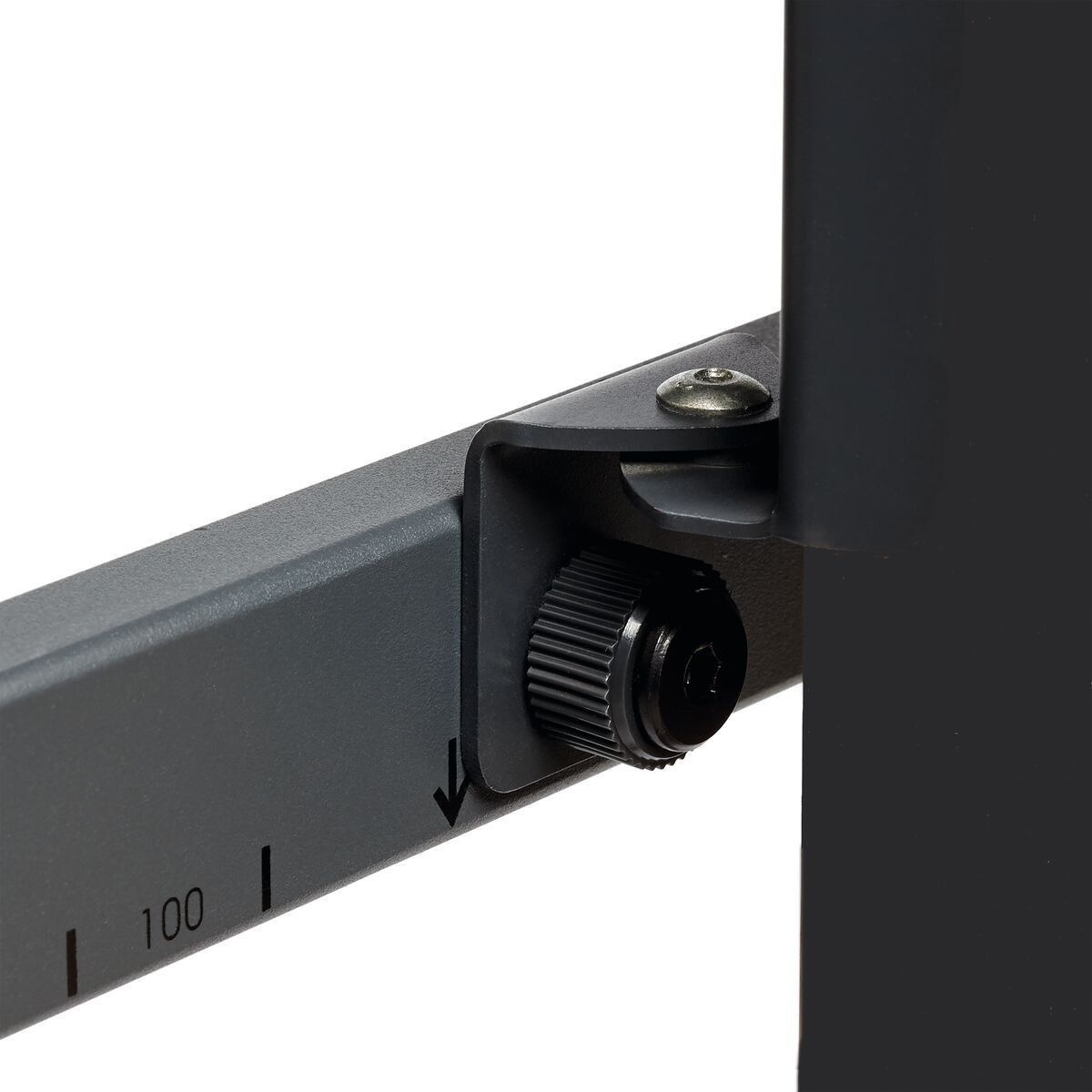 Vogels TVS 3690 TV Floor Stand in Black for Screens up to 77 inches