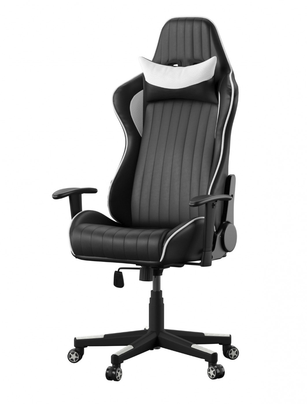 Alphason Senna Gaming Chair Black White (AOC5126WHI)