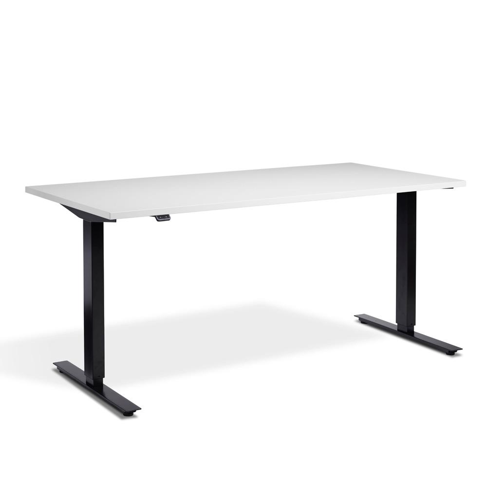 Lavoro Zero Dual Motor Height Adjustable Office Desk with Black Frame