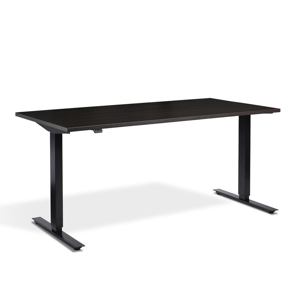 Lavoro Zero Dual Motor Height Adjustable Office Desk with Black Frame