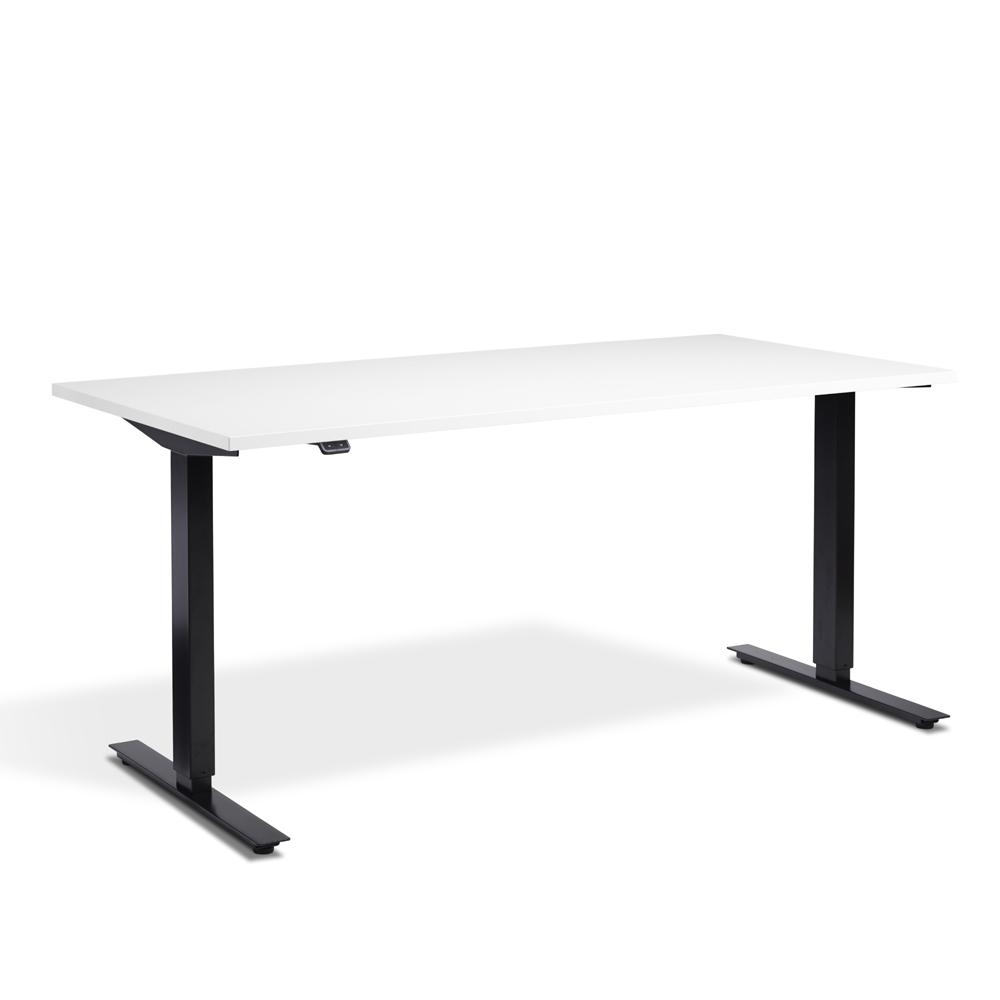 Lavoro Zero Dual Motor Height Adjustable Office Desk with Black Frame