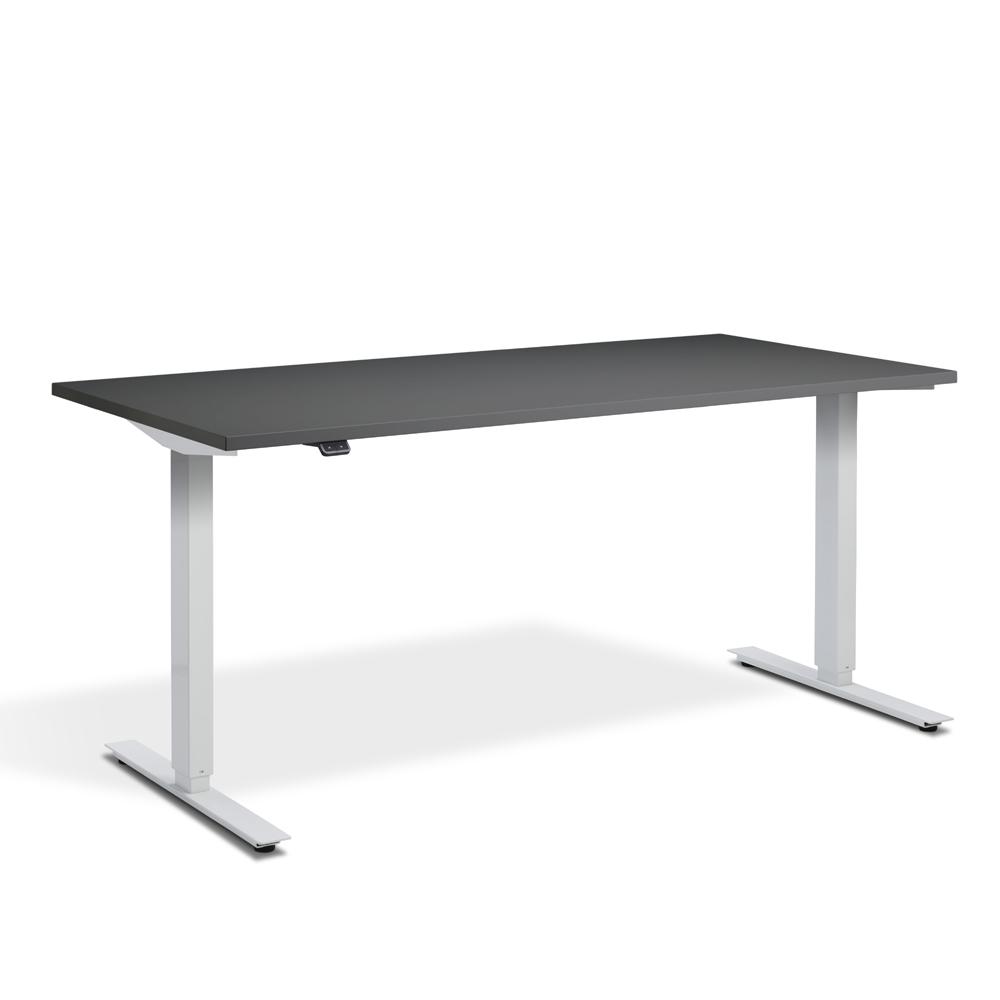 Lavoro Zero Dual Motor Height Adjustable Office Desk with White Frame