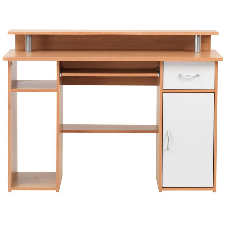 Alphason Albany AW12362-BC Beech Computer Desk
