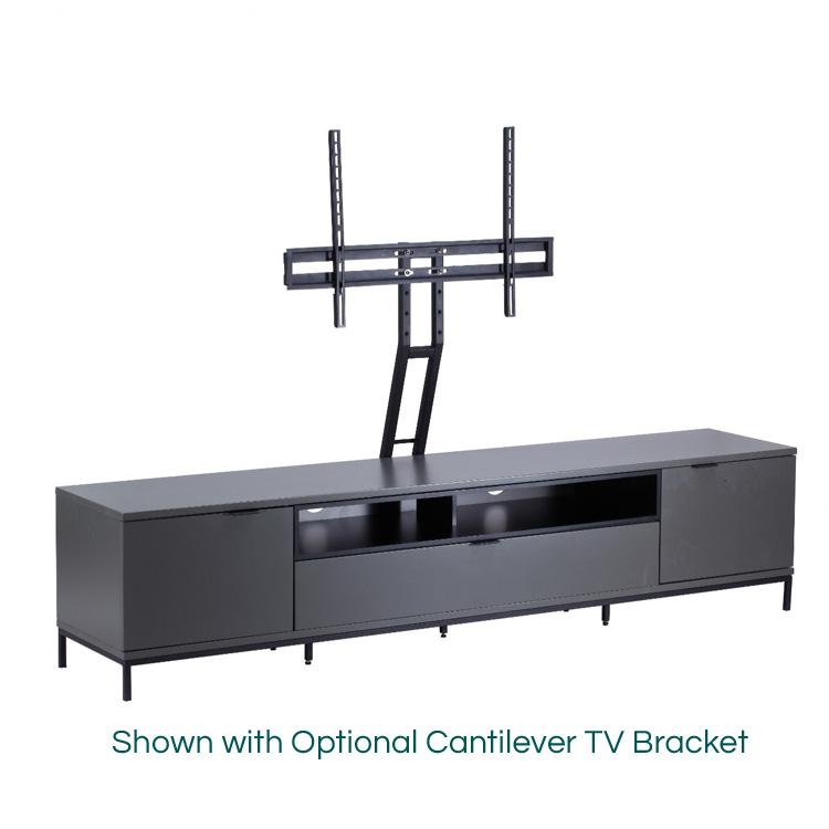 Alphason Chaplin 2000 Charcoal ADCH2000-CH TV Cabinet