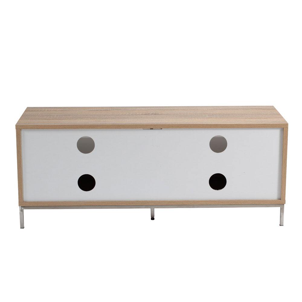 Alphason Chaplin ADCH1135 White and Oak TV Cabinet