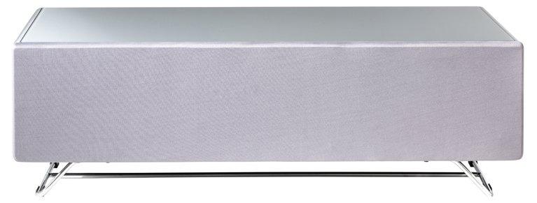 Alphason Chromium Concept 1200mm TV Stand in Grey with Speaker Mesh Front (CRO2-1200CPT-GR)