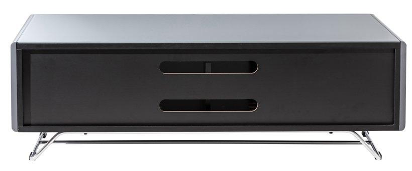 Alphason Chromium Concept 1200mm TV Stand in Grey with Speaker Mesh Front (CRO2-1200CPT-GR)