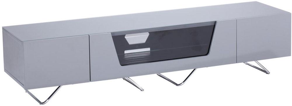 Alphason Chromium 1600mm TV Stand in Grey (CRO2-1600CB-GRY)
