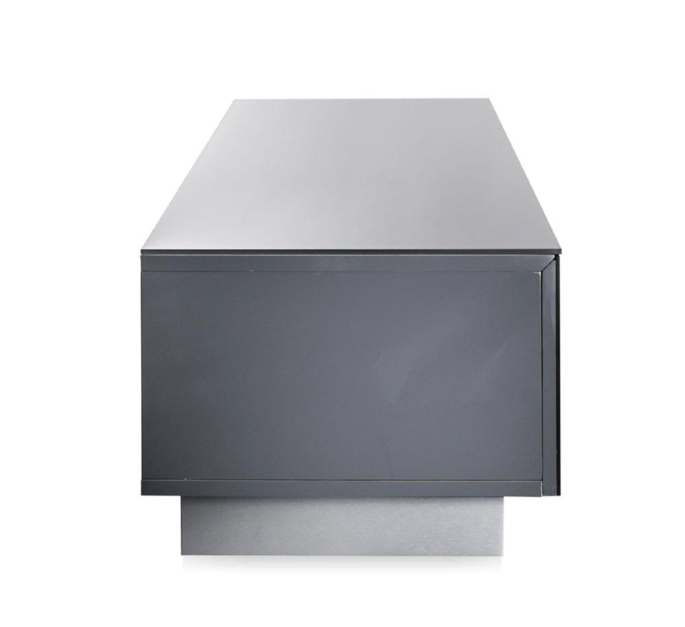 Alphason Element EMT1250 High Gloss Grey TV Cabinet