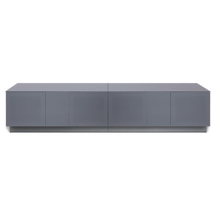 Alphason Element EMT2500XL High Gloss Grey TV Cabinet 520mm Tall