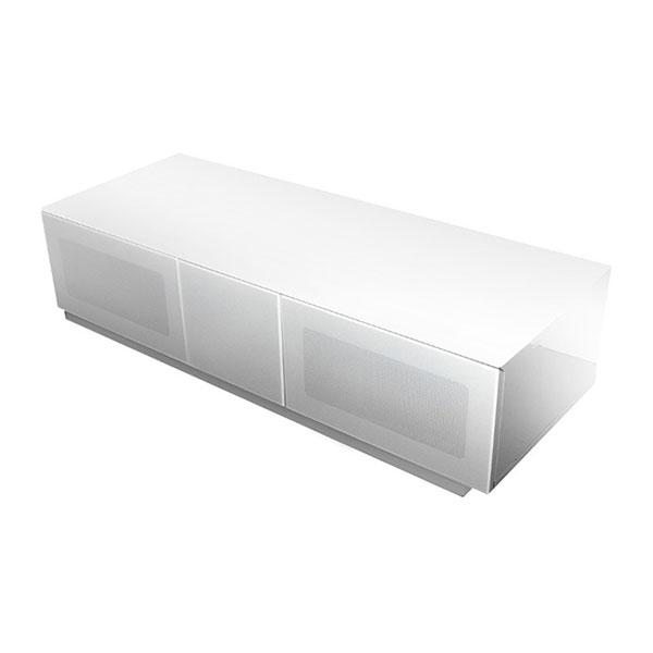 Alphason Element EMT1250 High Gloss White TV Cabinet