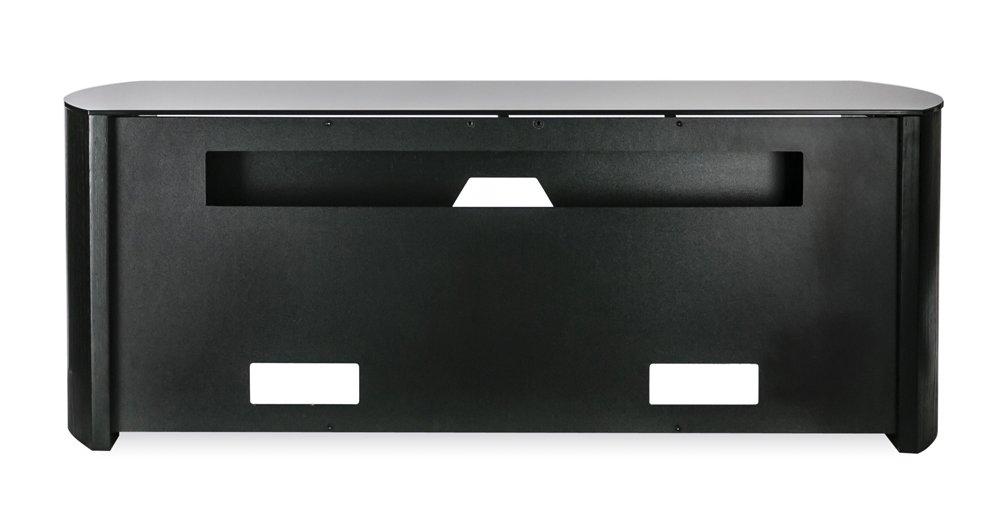 Alphason Finewoods Black Oak Soundbar Ready TV Stand - FW1350SB-BLK