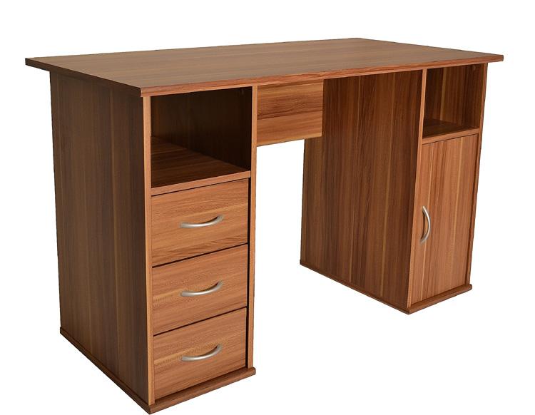 Alphason Maryland Walnut Computer Desk