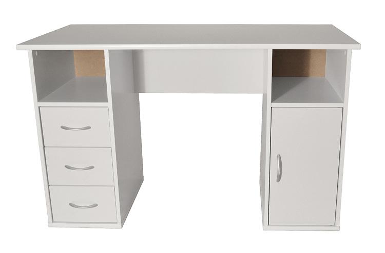 Alphason Maryland White Computer Desk