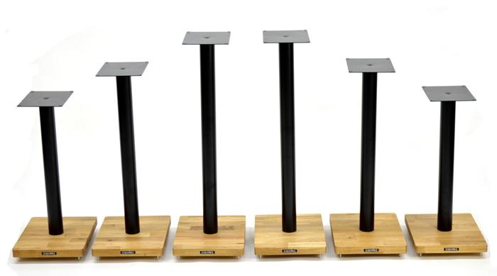 Apollo Cyclone Oak Speaker Stands