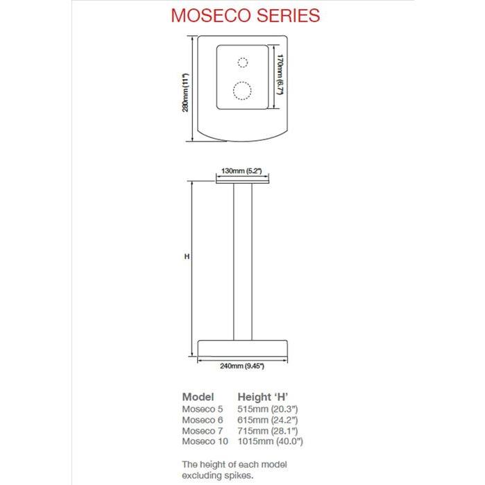 Atacama Moseco Speaker Stands