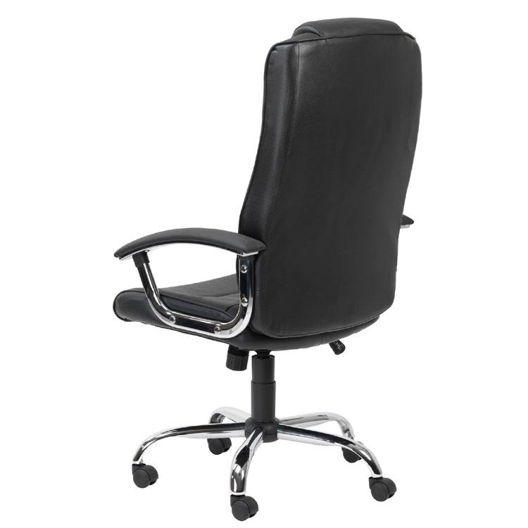 Alphason Houston Black Leather Chair (AOC4201-L-BK)