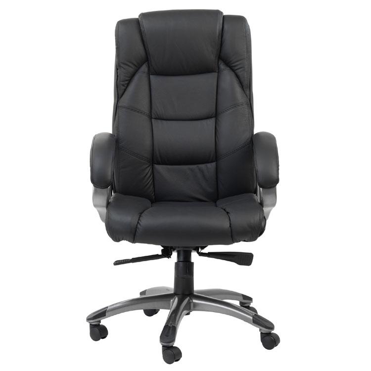 Alphason Northland Black Leather Executive Office Chair (AOC6332-L-BK)