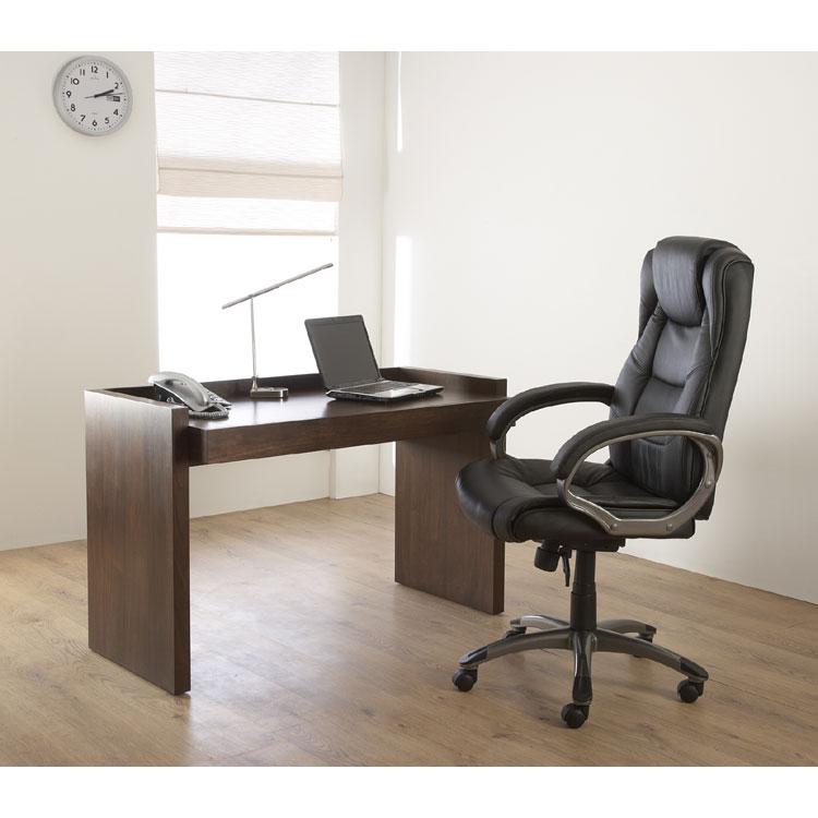 Alphason Northland Black Leather Executive Office Chair (AOC6332-L-BK)
