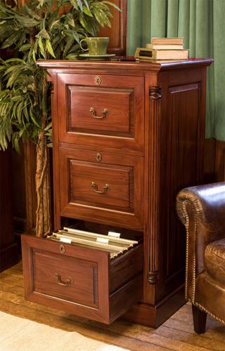Baumhaus La Roque Three Drawer Filing Cabinet (IMR07B)